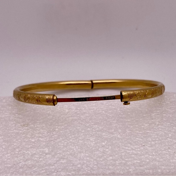 14k gold filled Kiddie Kraft baby bracelet - Picture 2 of 5